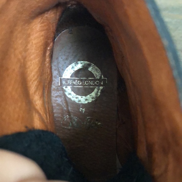 RARE Vintage Buffalo London Platform Combat Boots - Picture 4 of 11